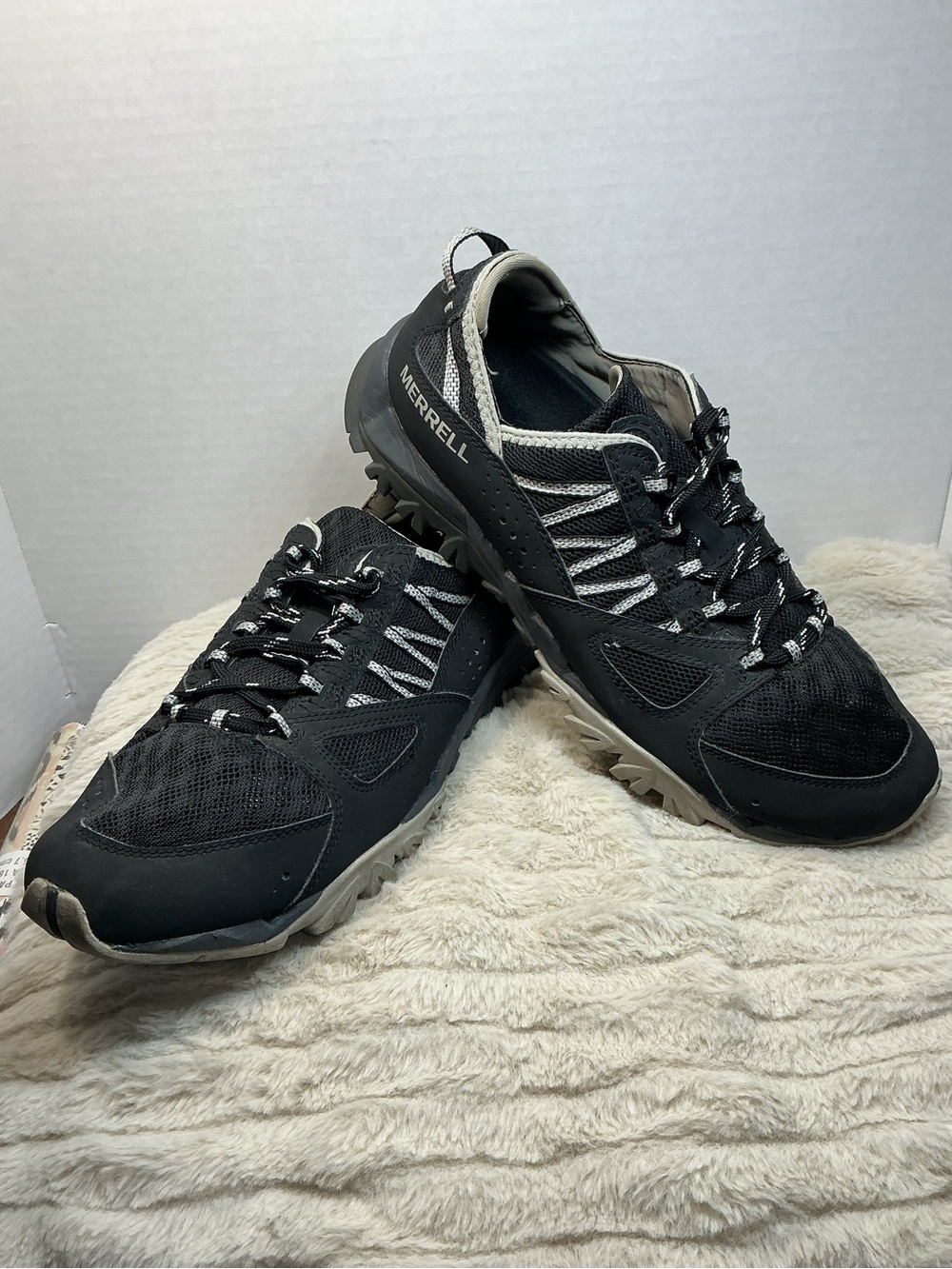 Merrell Tetrex Surge Crest Women’s Size 11 Black Hiking Water Trail Shoes J98258